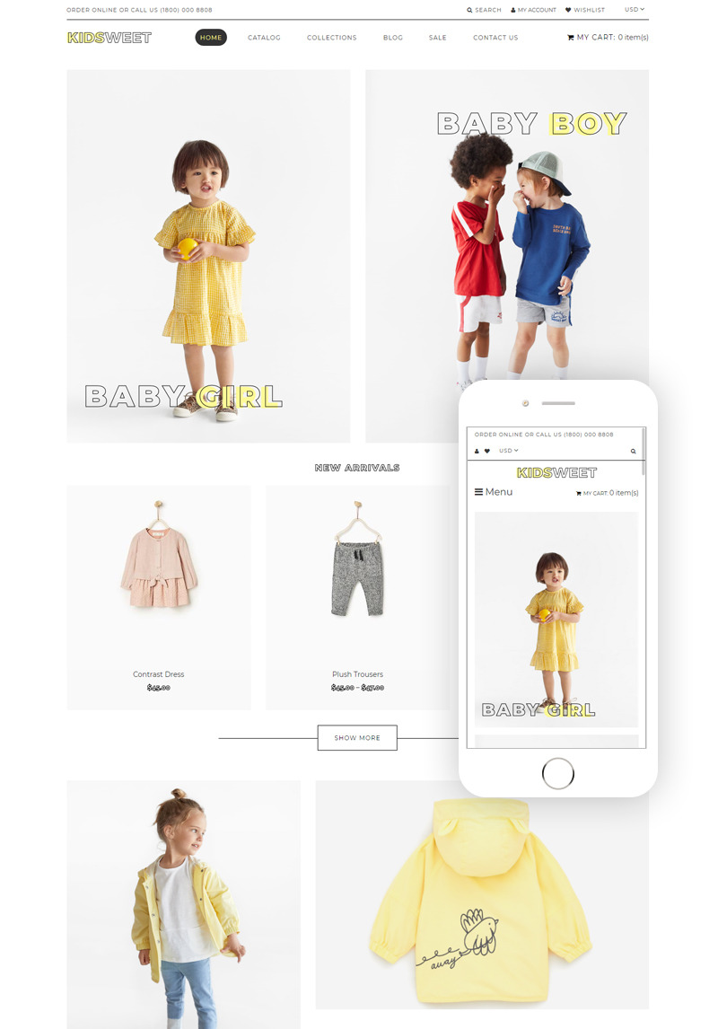 baby shopify stores