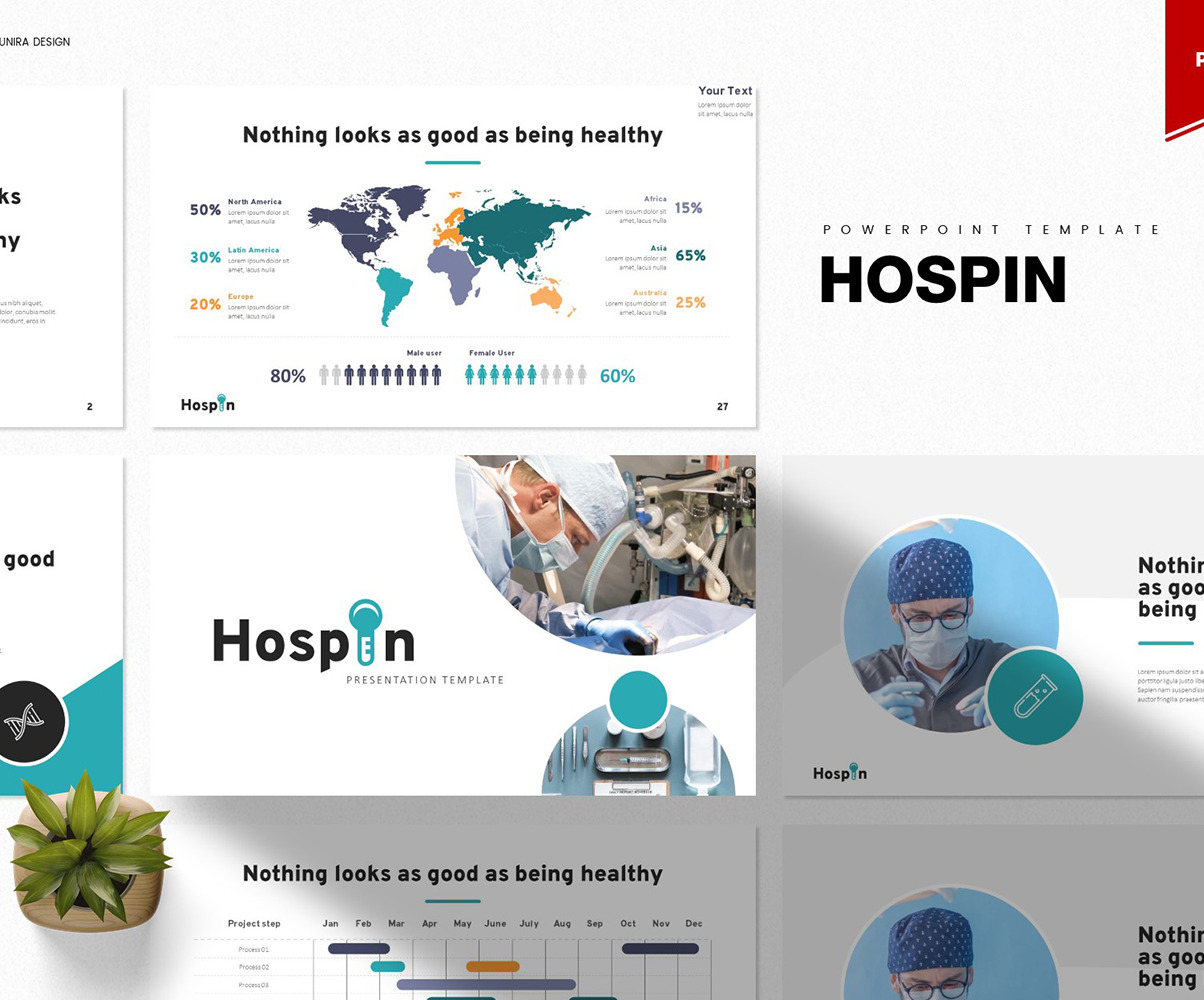 Hospin | PowerPoint Template #85689
