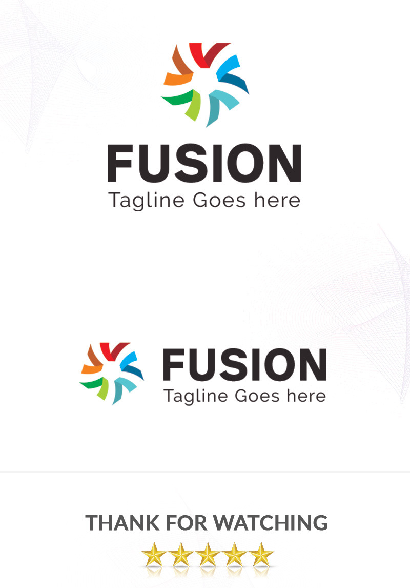 Fusion Logo Template #86144