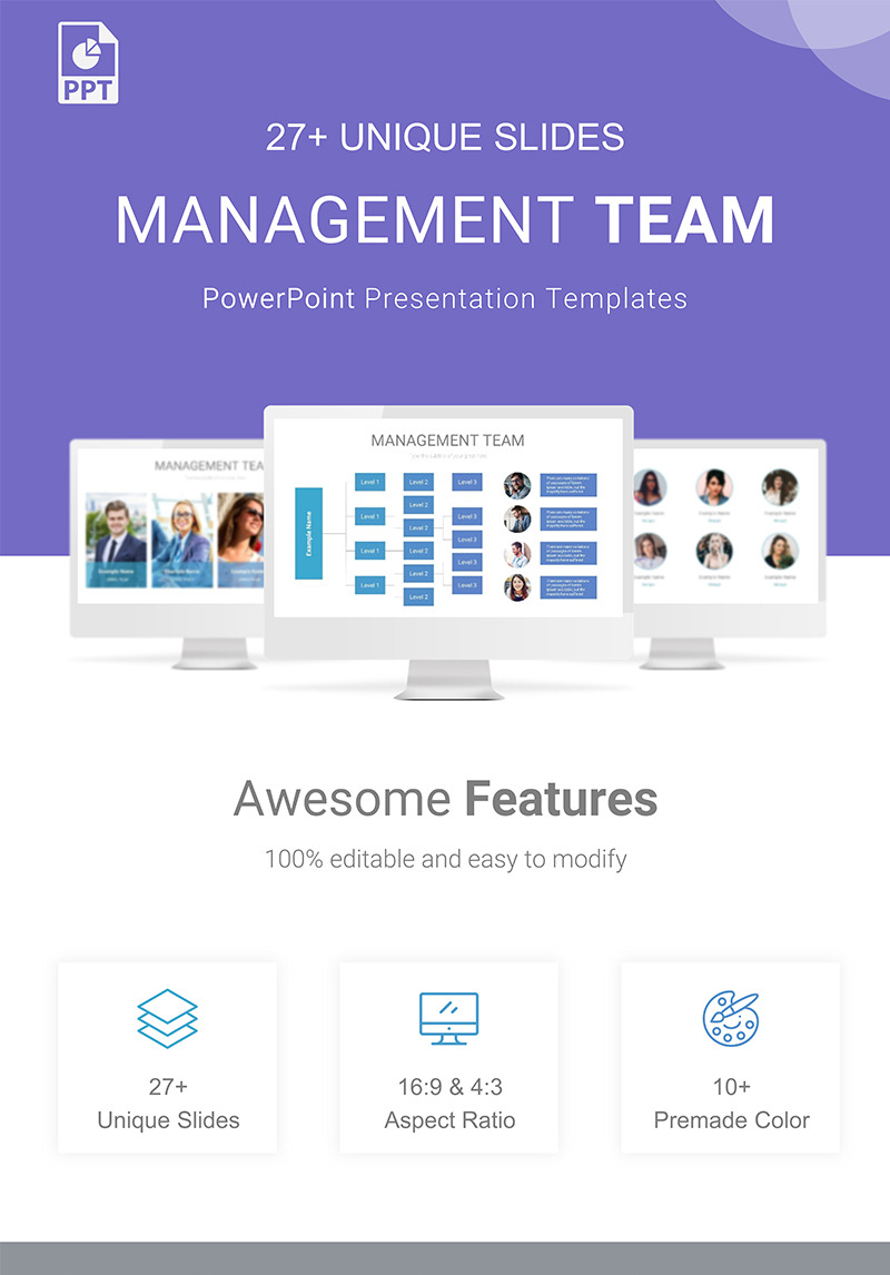 Management team PowerPoint Template #89704 TemplateMonster Management team PowerPoint Template #89704 TemplateMonster