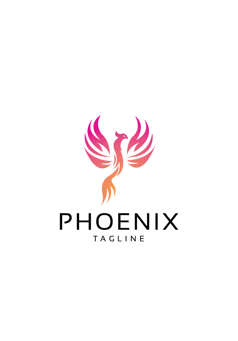 25 Phoenix Pictures Logo - Icon Logo Design