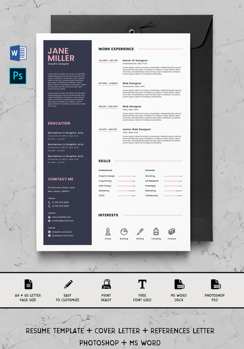 Jane Resume Template #90724 Jane Resume Template #90724