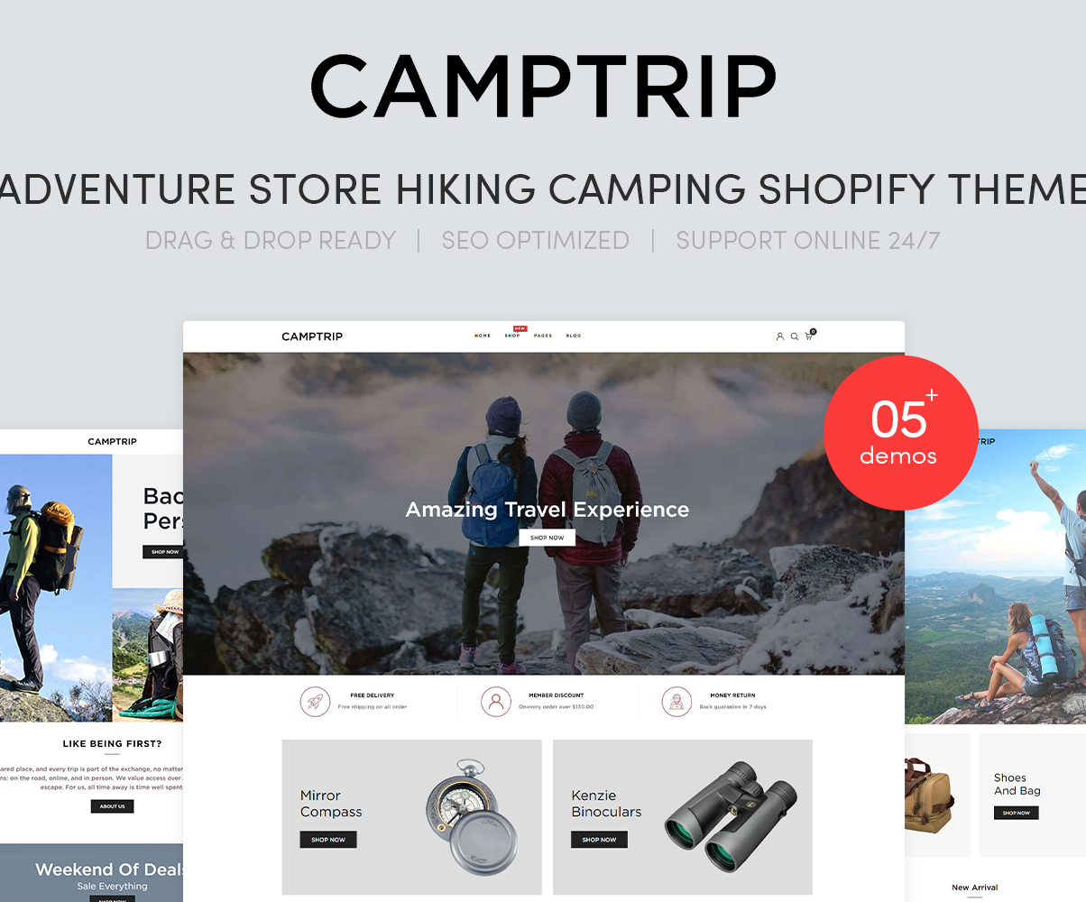 camping hiking store