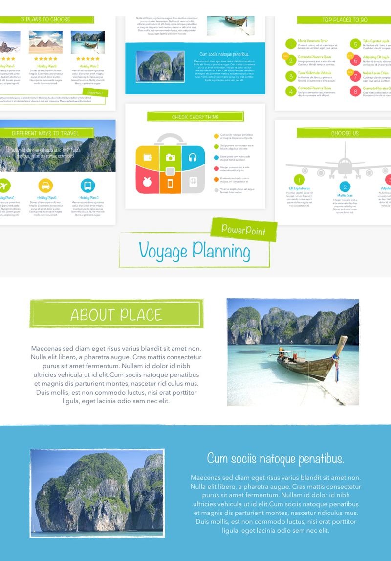  Voyage  PowerPoint  Template 96727