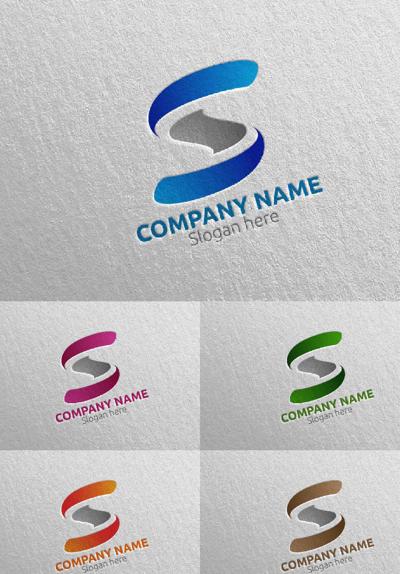 Letter S Design 56 Logo Template #97633