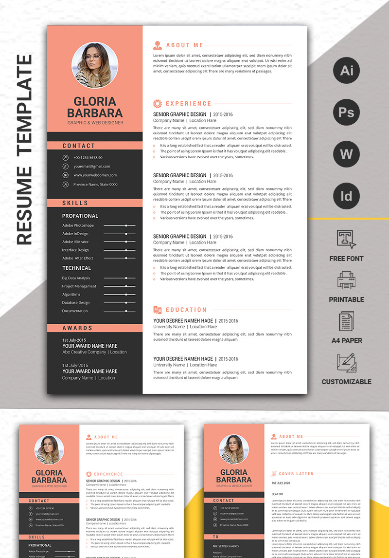 Job Resume Template Resume Template #98670