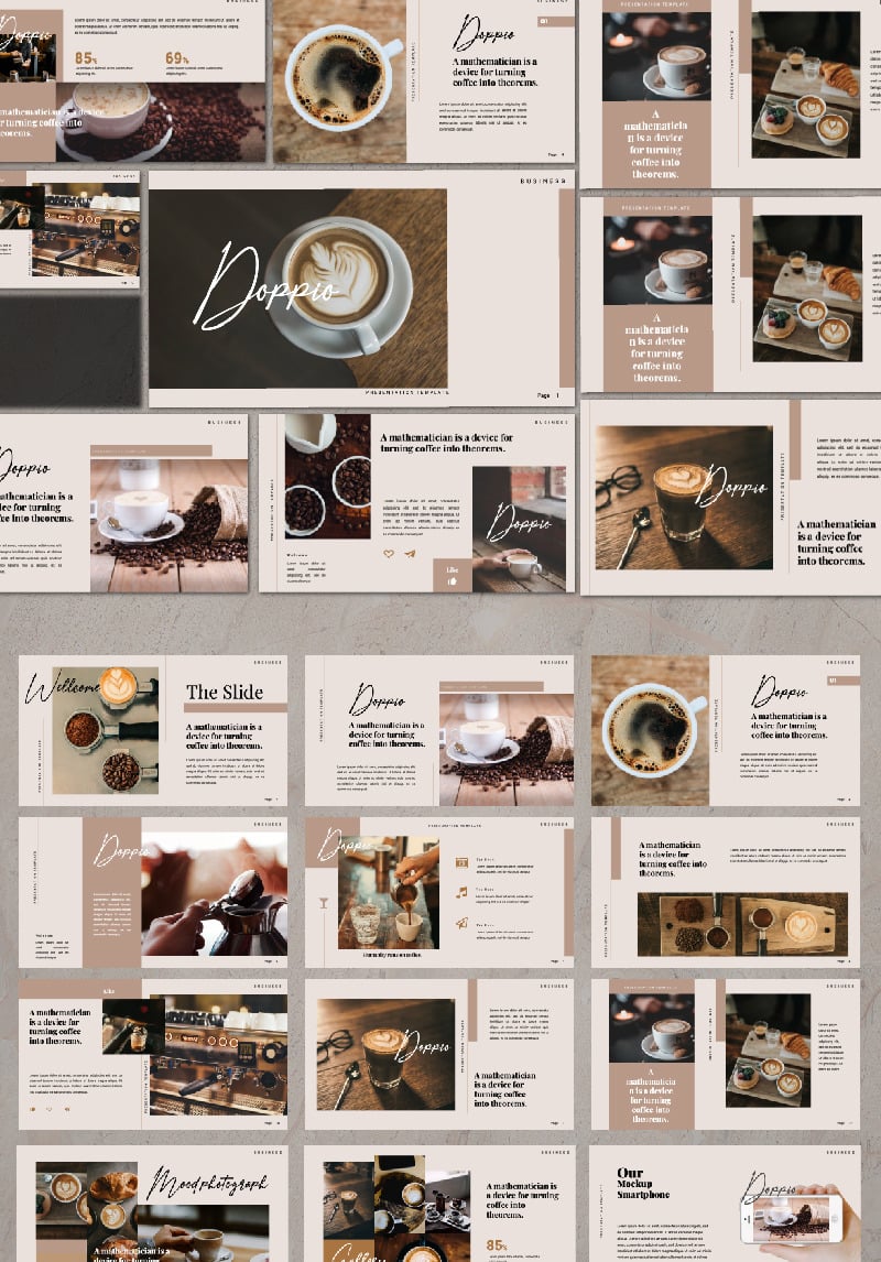 Dopio Presentation Powerpoint Template #99367