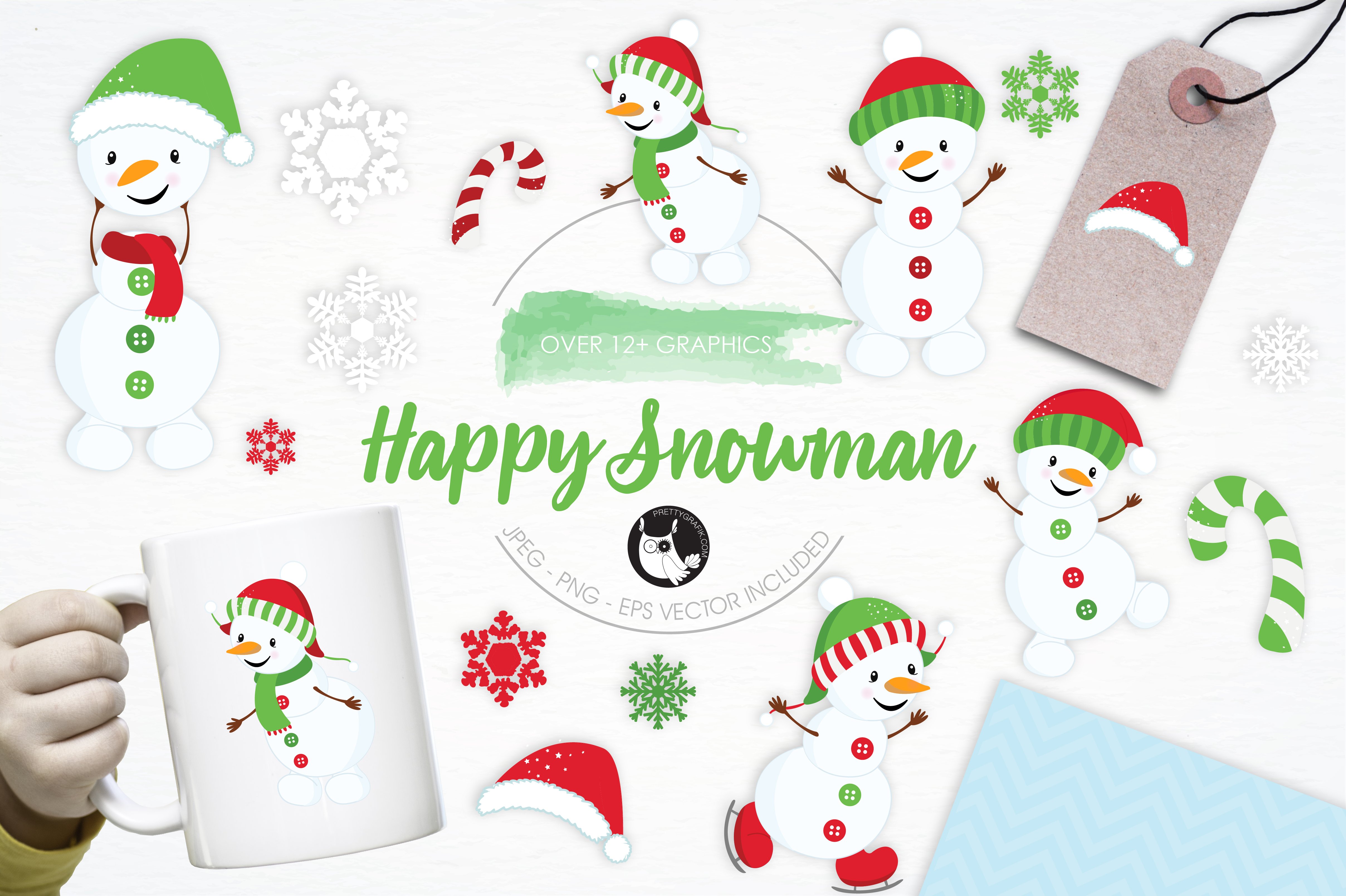Template #120563 Illustration Winter Webdesign Template - Logo template Preview