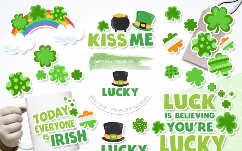 Lucky - Vector Image Vector Graphic