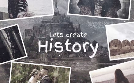 Lets Create History After Effects Template