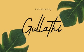 Gullathi Font