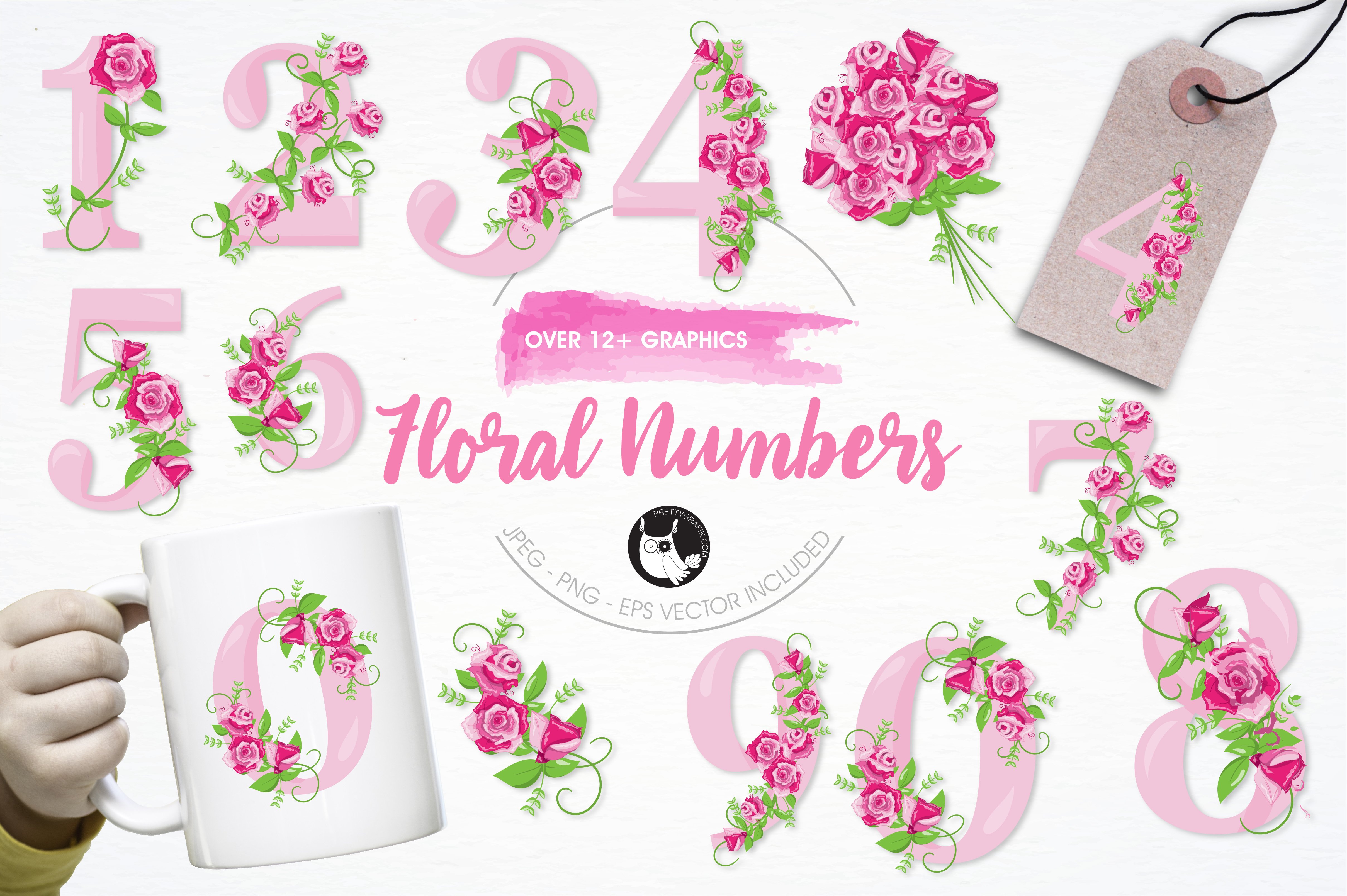 Kit Graphique #120776 Illustration Flowers Divers Modles Web - Logo template Preview