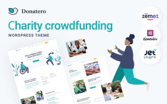 Donatero - Charity Crowdfunding WordPress Theme