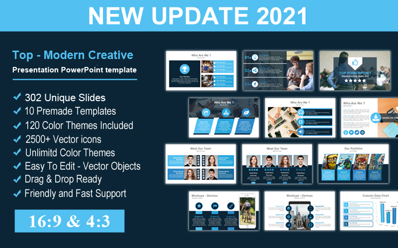 Kit Graphique #120915 Powerpoint Portfolio Divers Modles Web - Logo template Preview