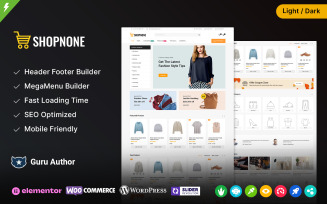 Shopnone - Fashion and Mega Shop Multipurpose WooCommerce Theme