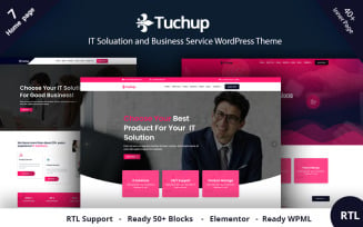 Tuchup - It Solution Service and Business WordPress Theme