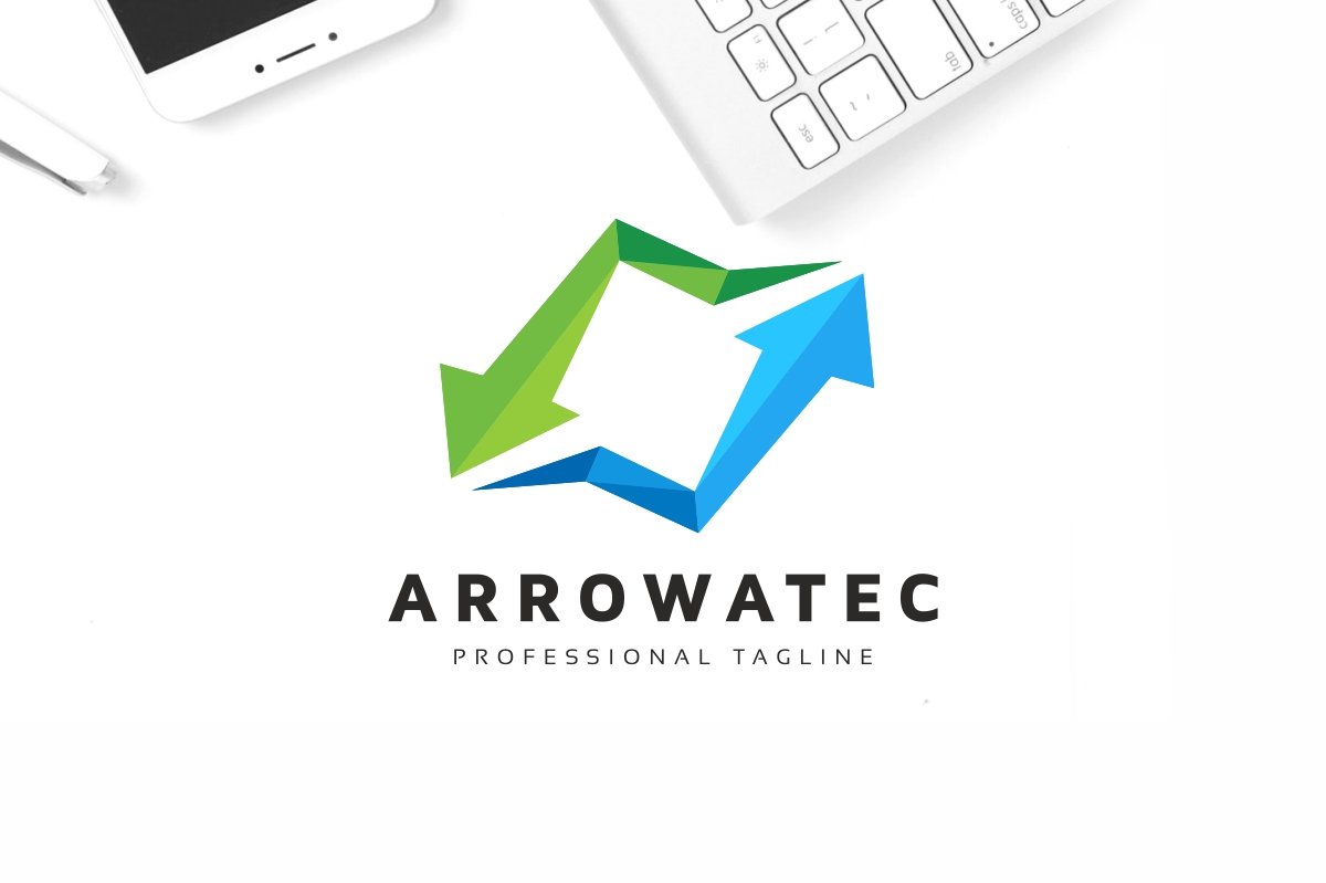 Kit Graphique #121149 Fleche Brainstorming Web Design - Logo template Preview