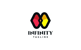 Abstract Infinity Logo Template