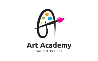 Art Academy Logo template