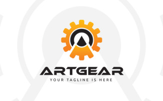 Art Gear Logo template