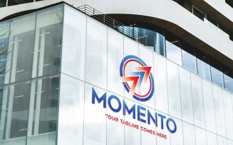 Momento Design Logo Template
