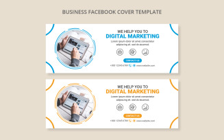 Digital Marketing Banner Template for Social Media