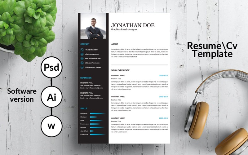 Janaton Creative Clean Resume Template