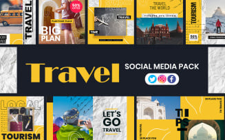 Travel Template for Social Media