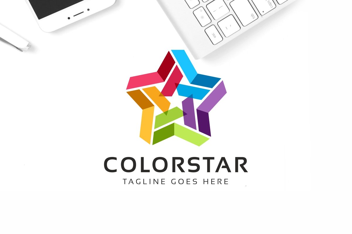 Template #122077 Logocolorfulcolorful Logologo Webdesign Template - Logo template Preview