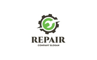 Auto Repair Service Logo Template