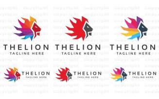 The Lion Logo Logo Template