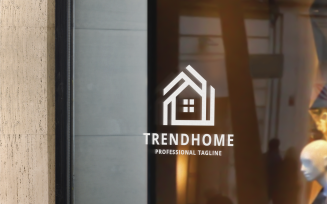 Trend Home Logo Template
