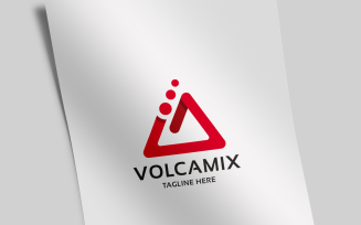 Volcamix Letter V Logo Template