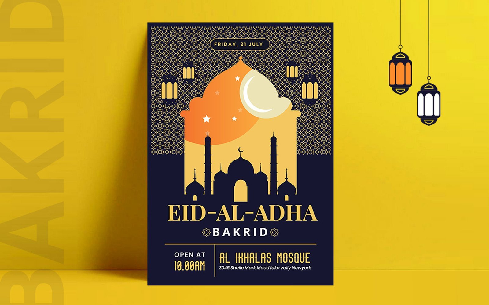 Kit Graphique #122142 Eid Al Divers Modles Web - Logo template Preview