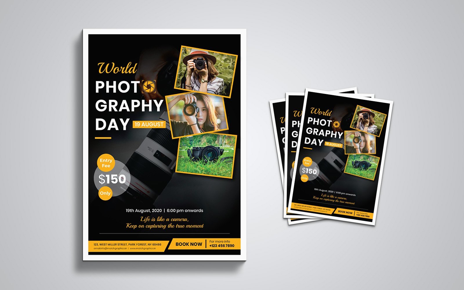 Kit Graphique #122143 World Photography Divers Modles Web - Logo template Preview