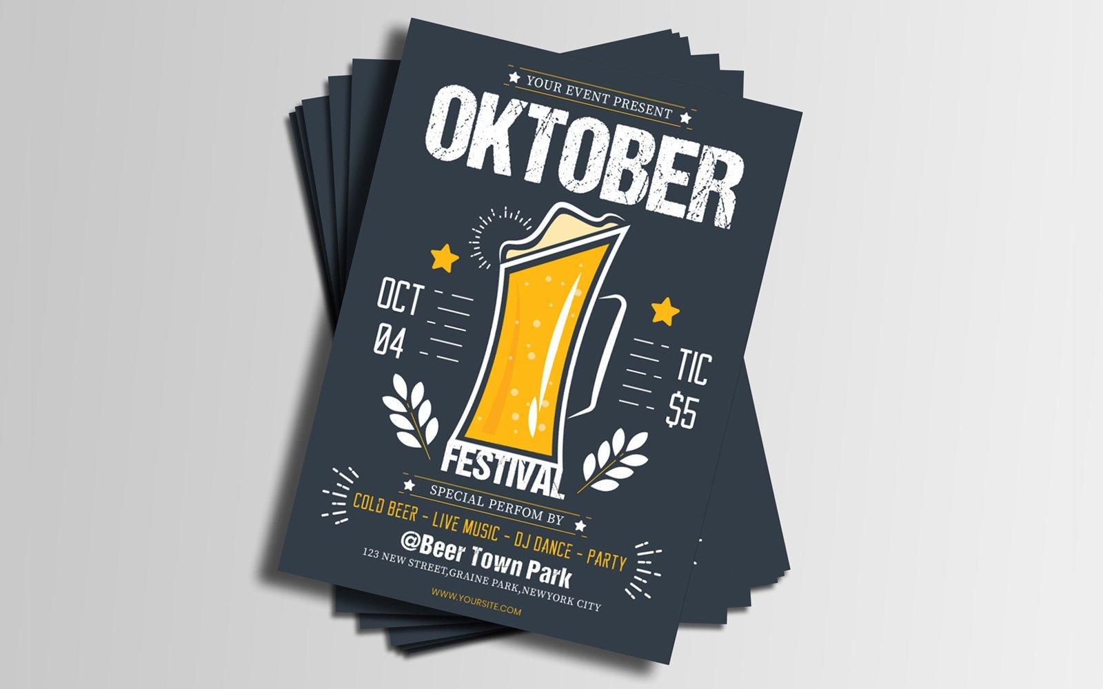 Kit Graphique #122151 Oktoberfest Flyer Divers Modles Web - Logo template Preview