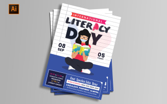 International Literacy Day - Corporate Identity Template