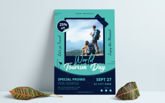 Tourism Day Poster - Corporate Identity Template