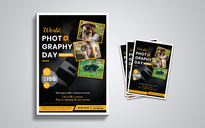 World Photography Day - Corporate Identity Template
