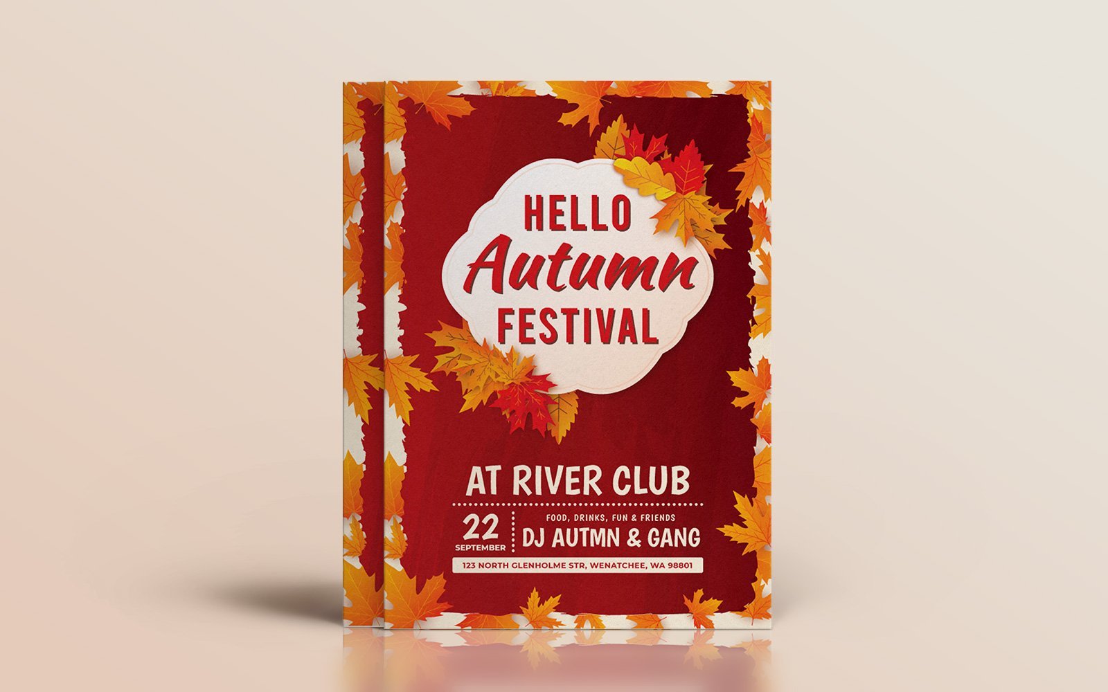 Kit Graphique #122298 Autumn Flyer Divers Modles Web - Logo template Preview