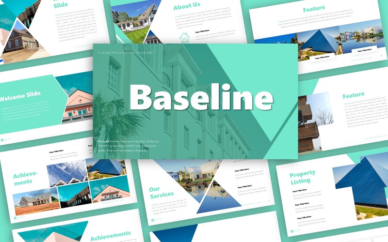 Baseline Listing Presentation PowerPoint template PowerPoint Template