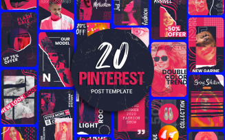 Pinterest Posts Social Media Template