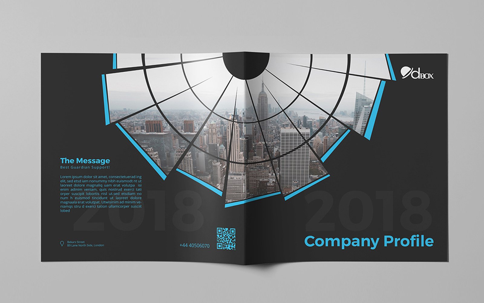 Template #122303 Agency Brochure Webdesign Template - Logo template Preview