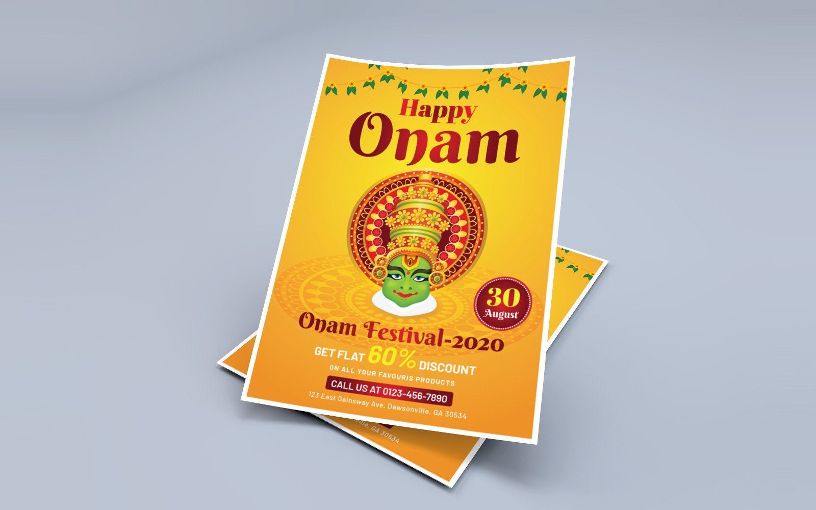 Kit Graphique #122304 Onam Flyer Divers Modles Web - Logo template Preview