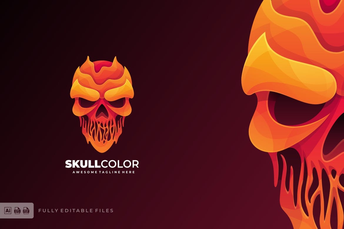 Kit Graphique #122367 Skull Logo Divers Modles Web - Logo template Preview