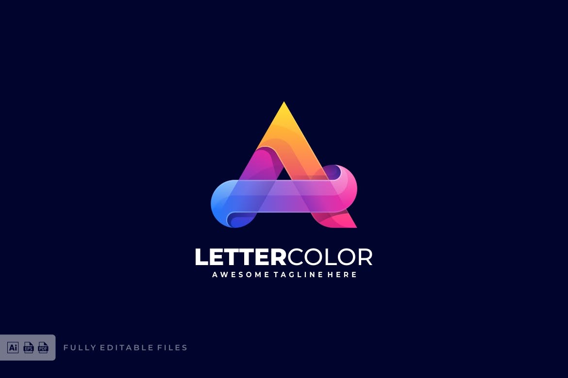Kit Graphique #122370 Letter A Divers Modles Web - Logo template Preview