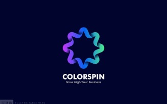 Color Spin Logo Template