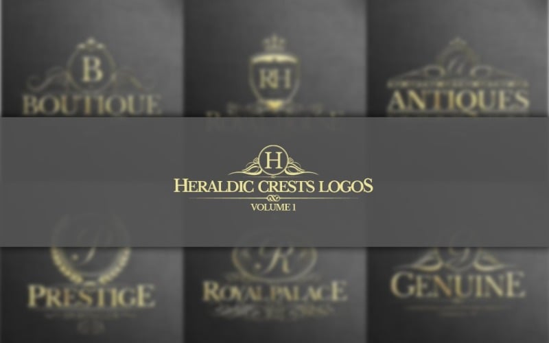 Heraldic Crest Vol.1 Logo Template