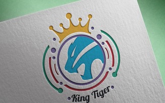 King Tiger Logo Template