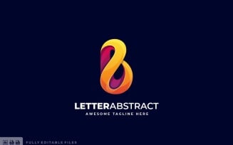 Letter Abstract Colorful Logo Template